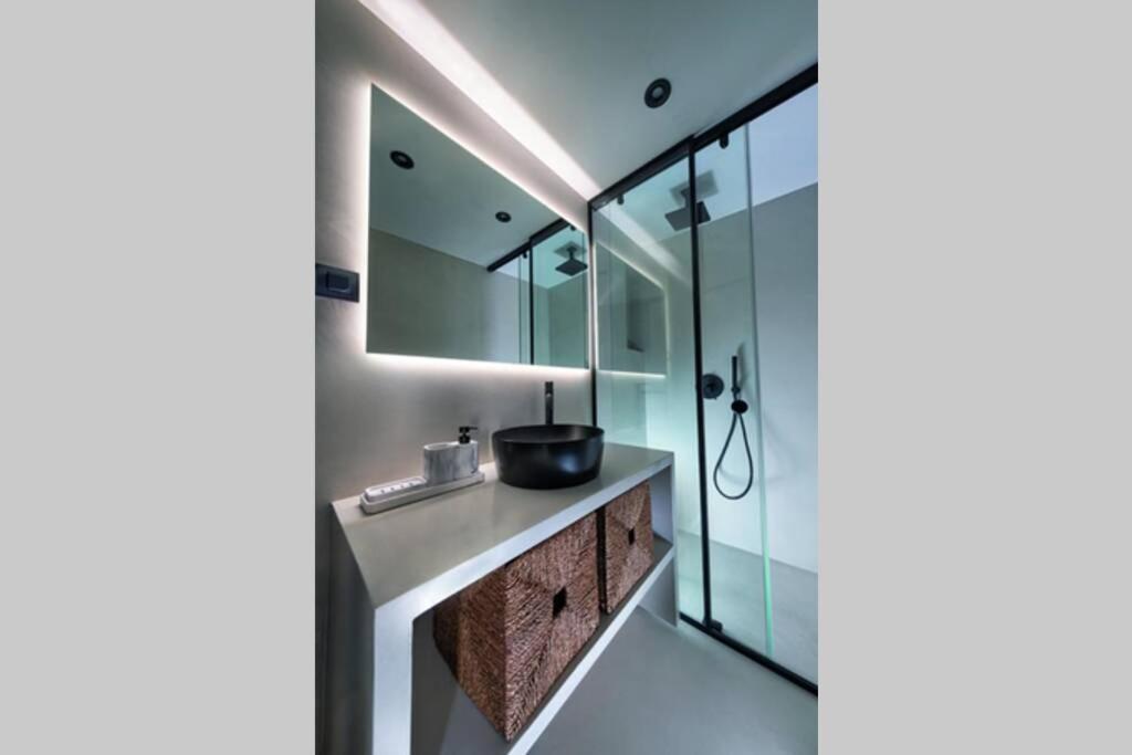 Villa Casa Eva With Outdoor Heated Jacuzzi And Hamam La Canea Exterior foto