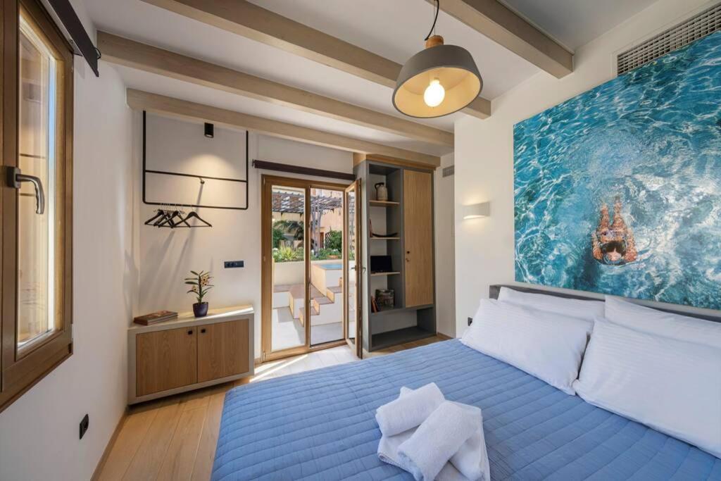 Villa Casa Eva With Outdoor Heated Jacuzzi And Hamam La Canea Exterior foto