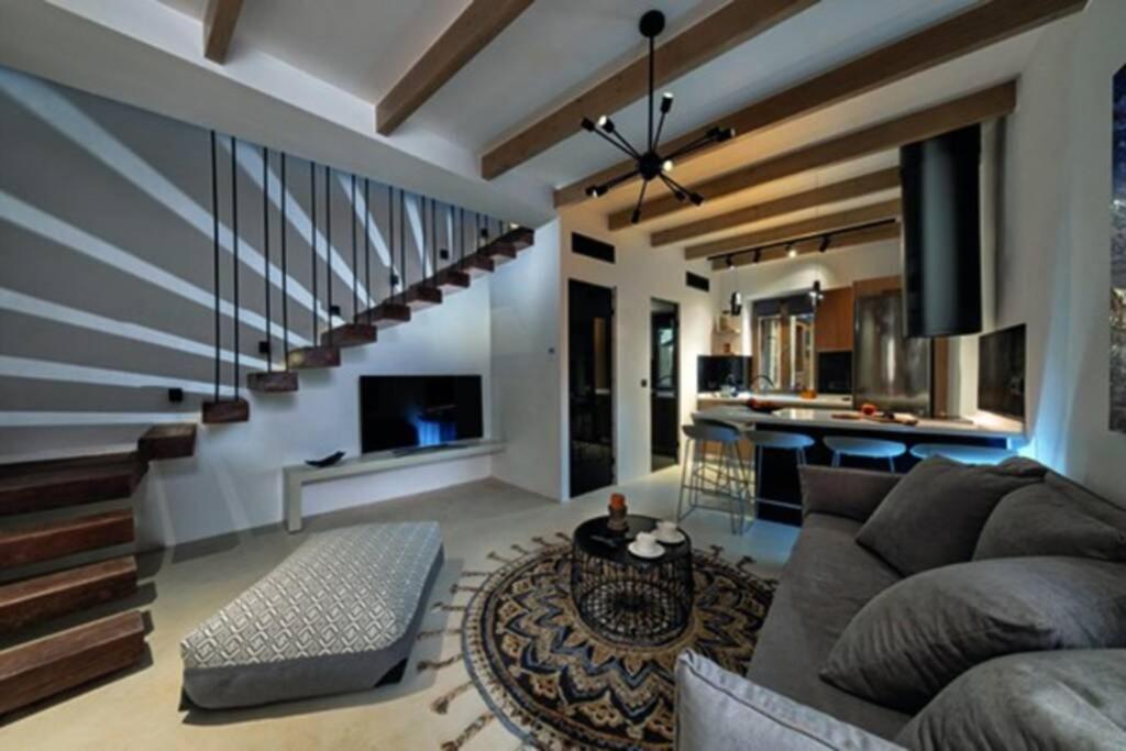 Villa Casa Eva With Outdoor Heated Jacuzzi And Hamam La Canea Exterior foto